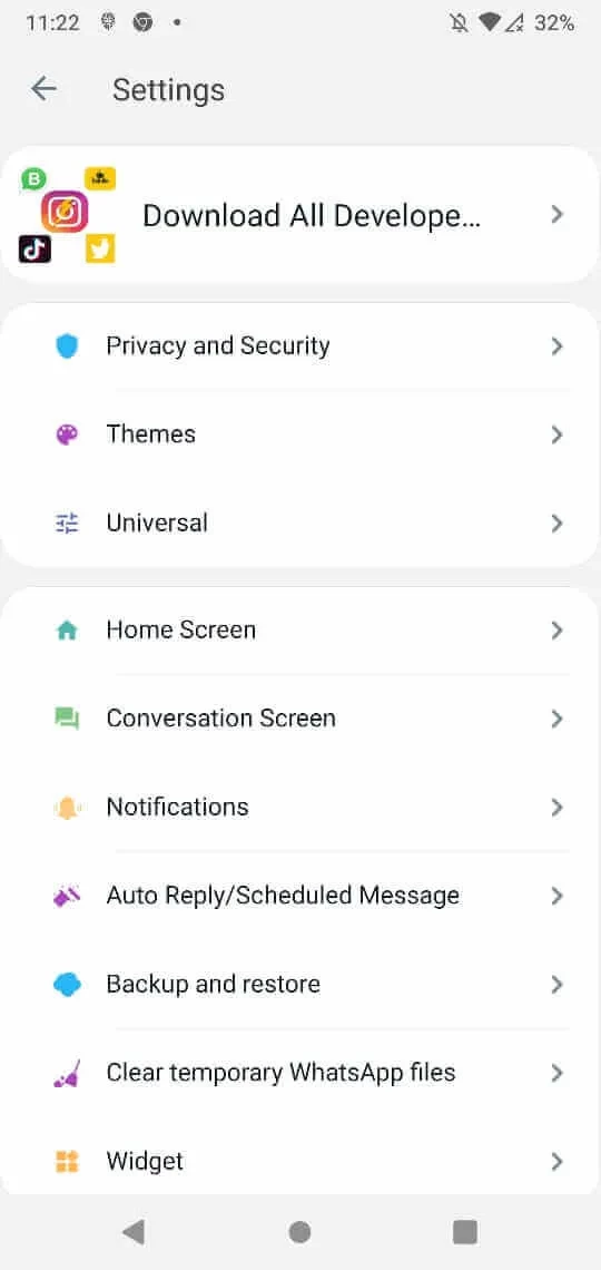 Whatsapp Red — لقطة شاشة 2